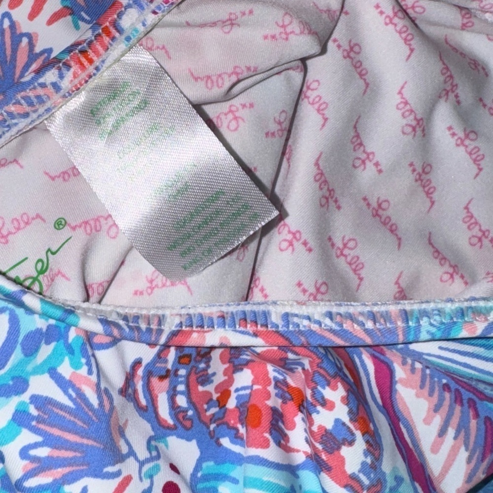 Lilly Pulitzer The Seafarer NWOT Seashell Swim Suit XS - Picture 7 of 8
